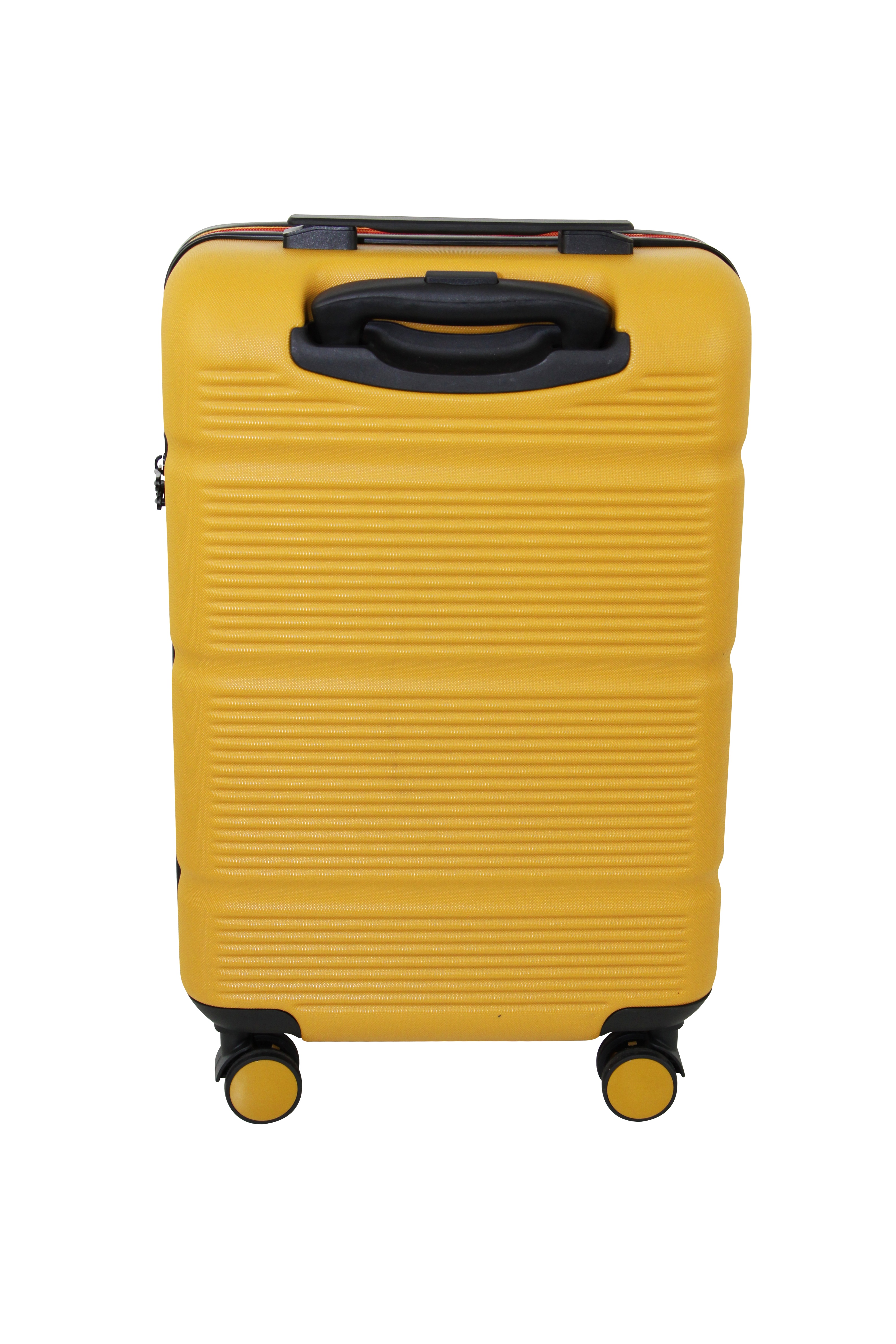 Yellow suitcase large hotsell