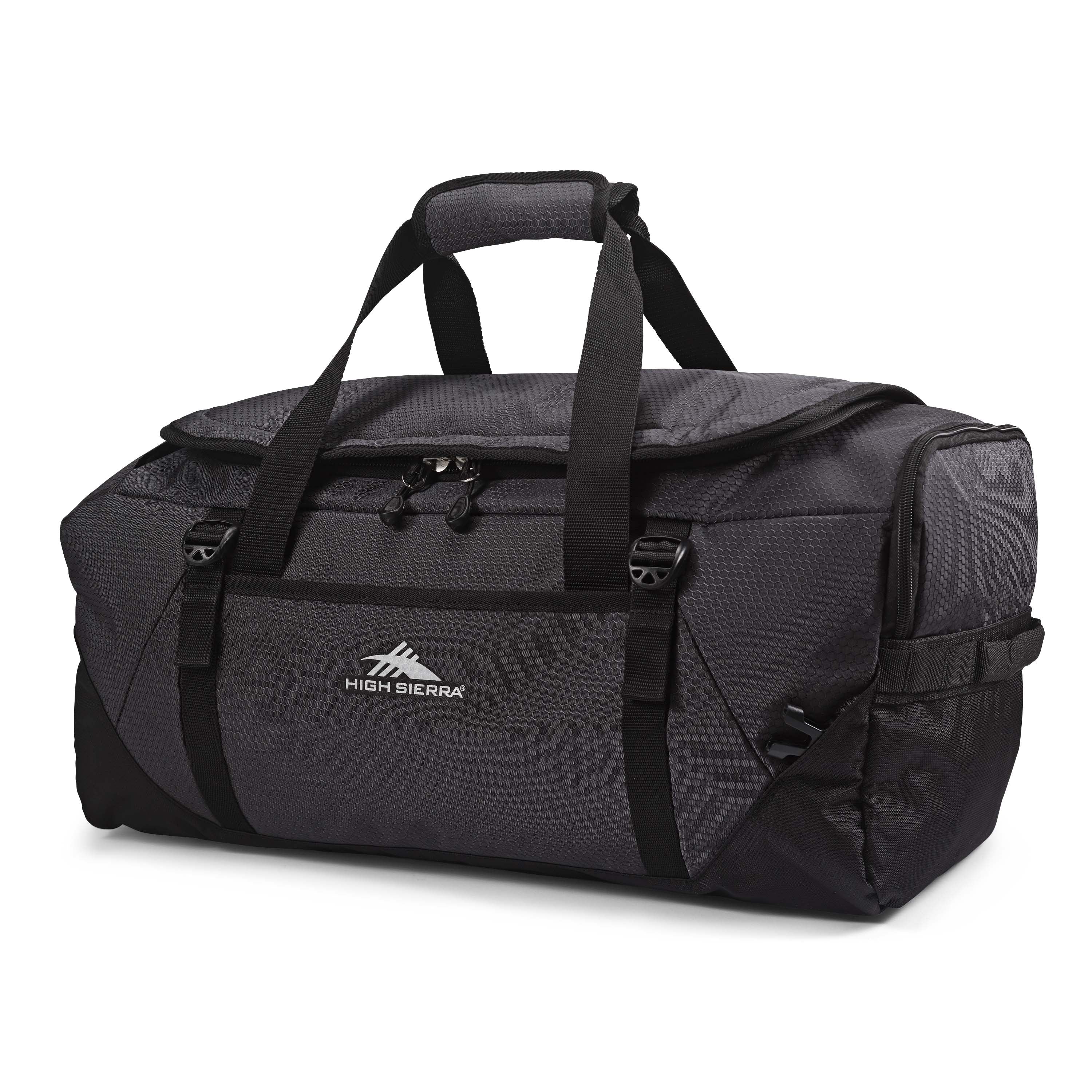 High Sierra - Convertable Backpack-Duffle - Mercury-Black-1