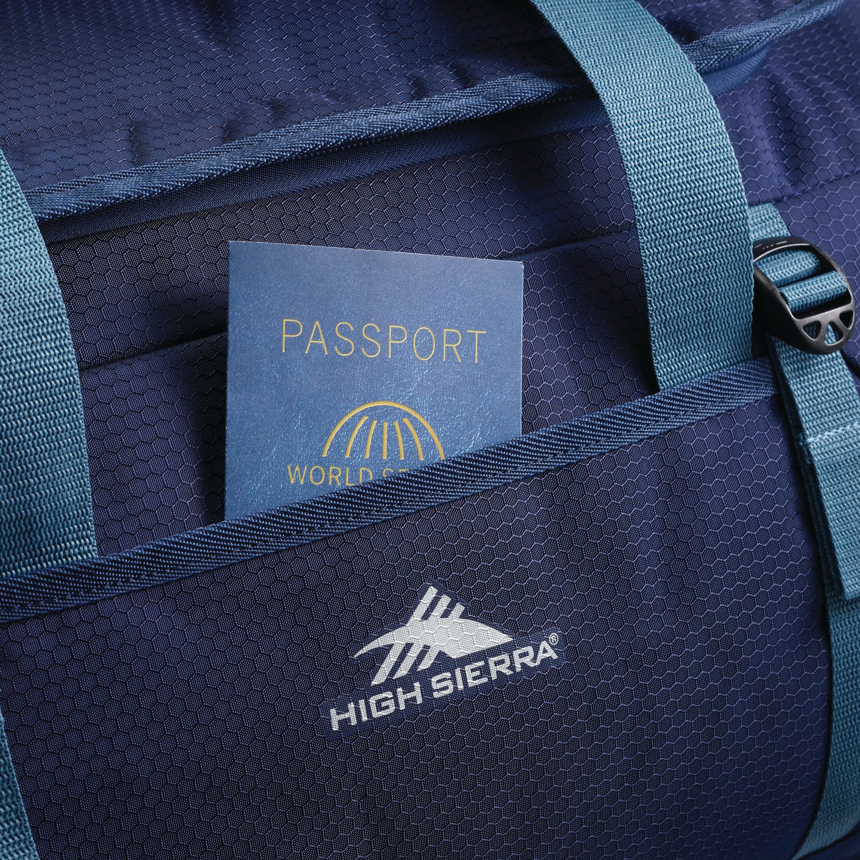 High Sierra - Convertable Backpack-Duffle - Navy-Graphite Blue-8