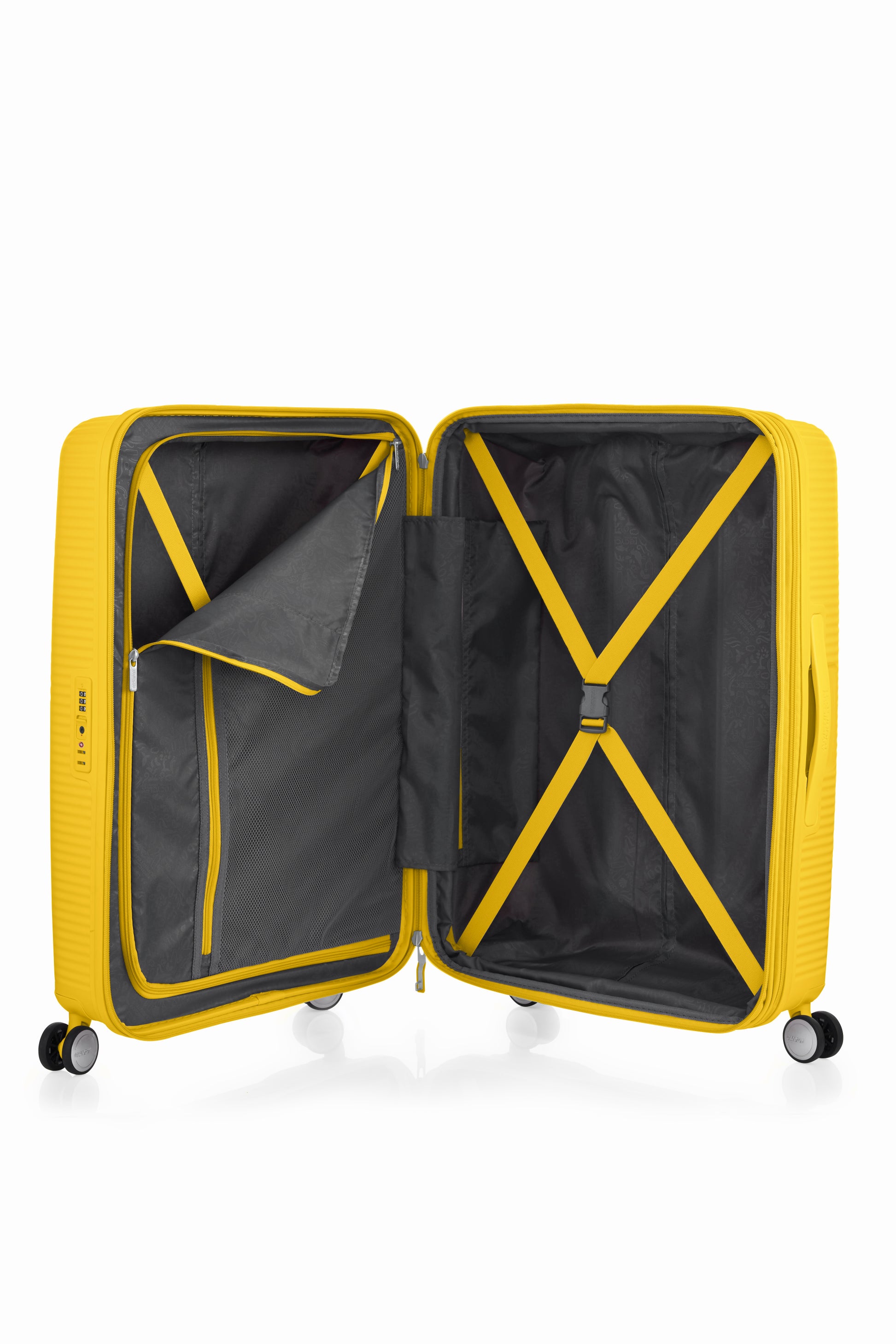 American Tourister - Curio 2.0 69cm Medium Suitcase - Golden Yellow-10