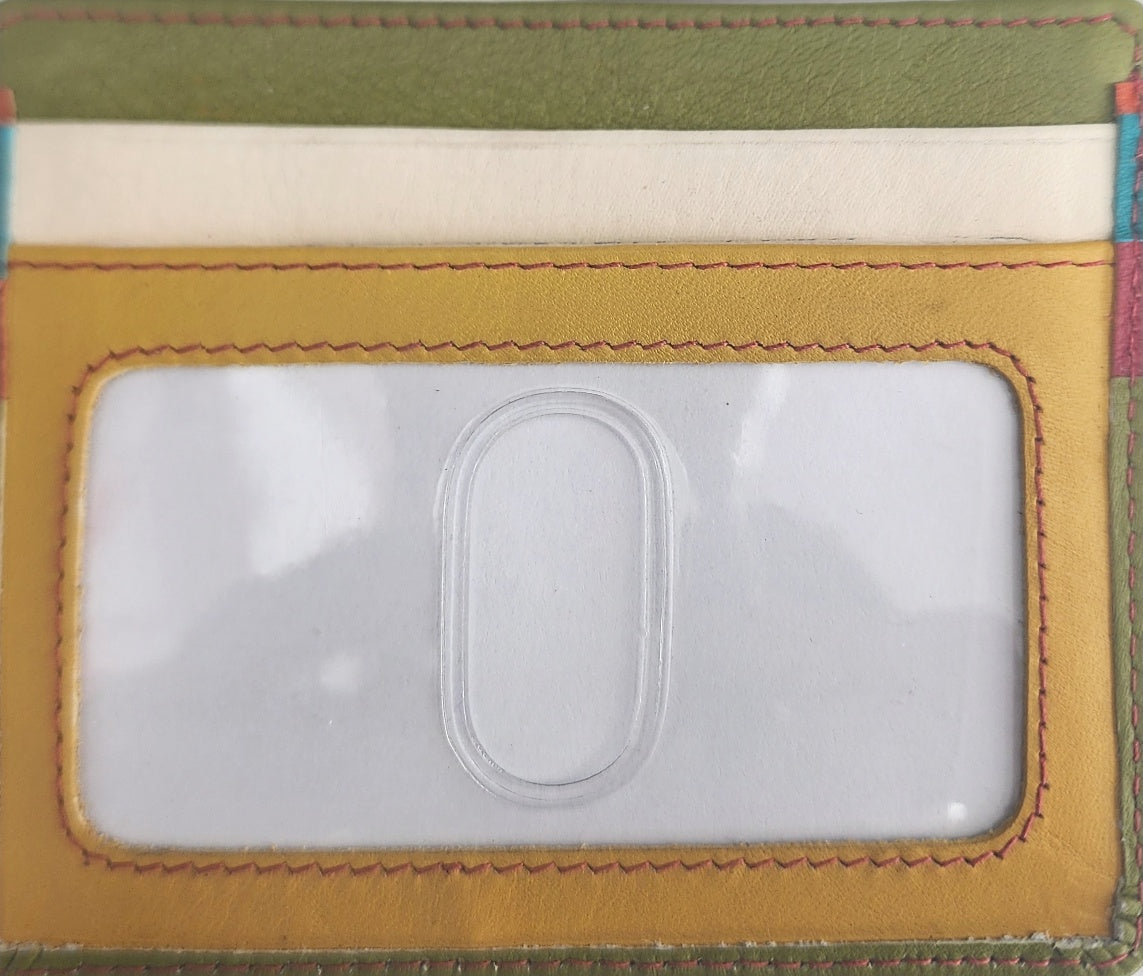 Oran - SAF-7202 Craig leather Card Holder - Citru Combo - 0