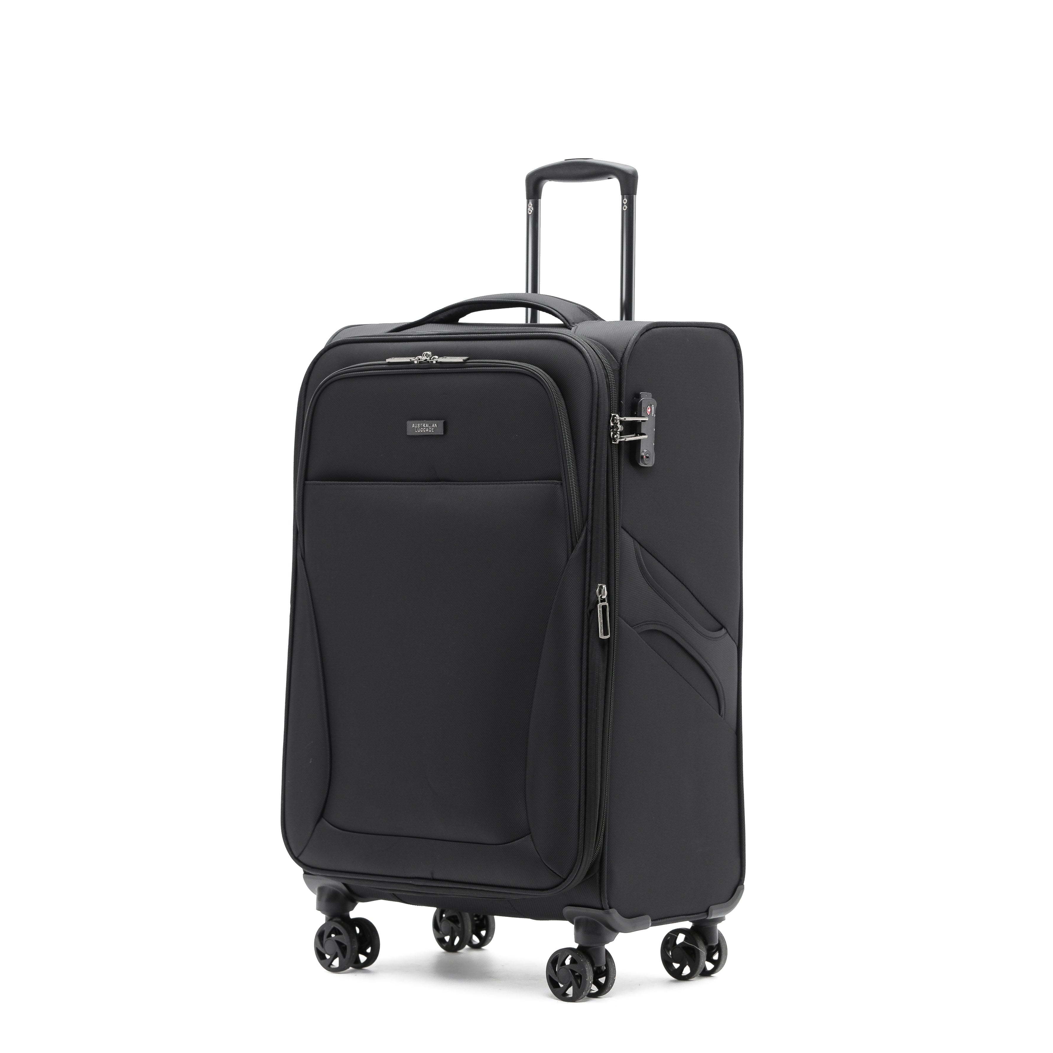 Aus Luggage - WINGS Set of 3 Suitcases - Black-7