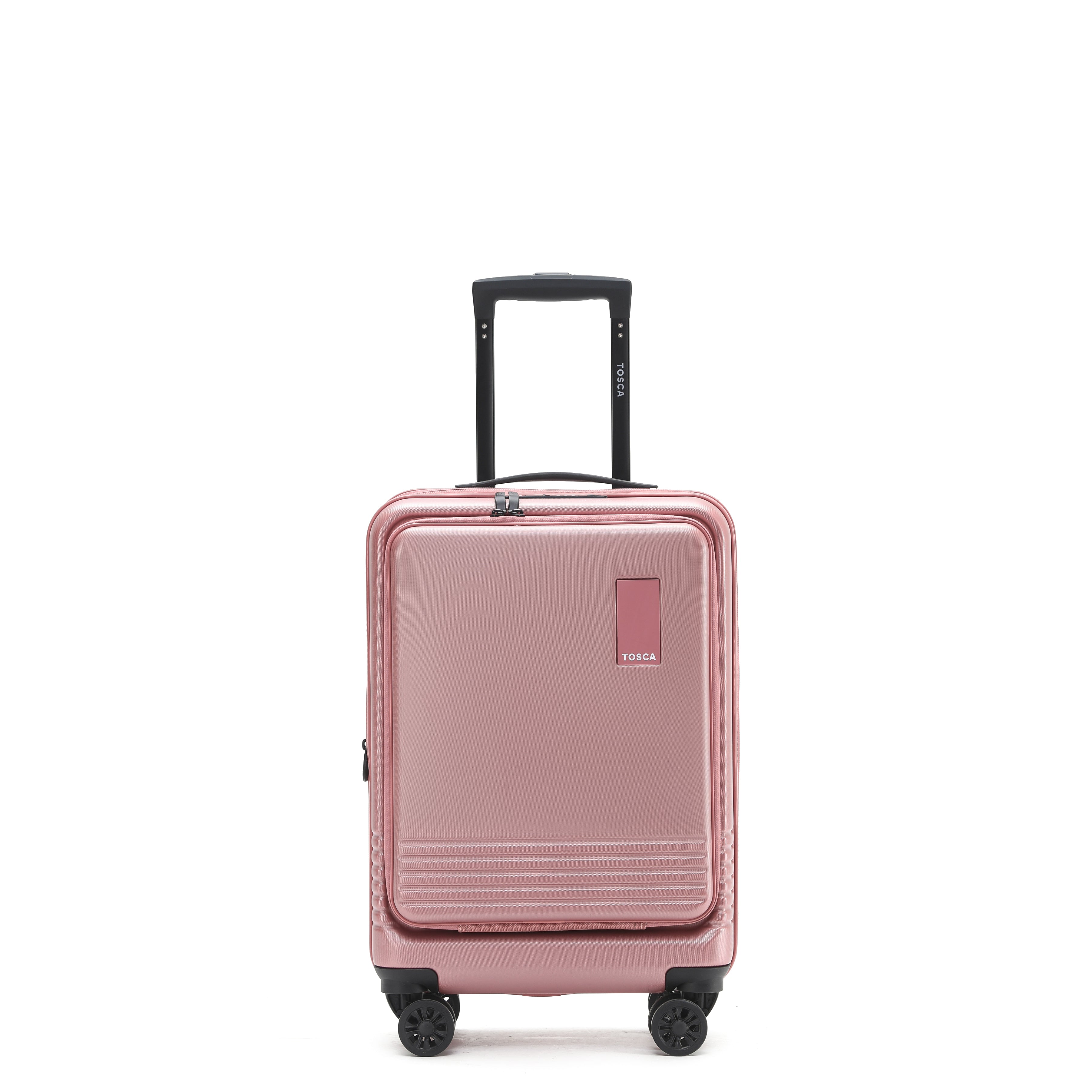 Tosca - TCA644 Horizon Front lid opening Set of 3 suitcases - Dusty Rose-6