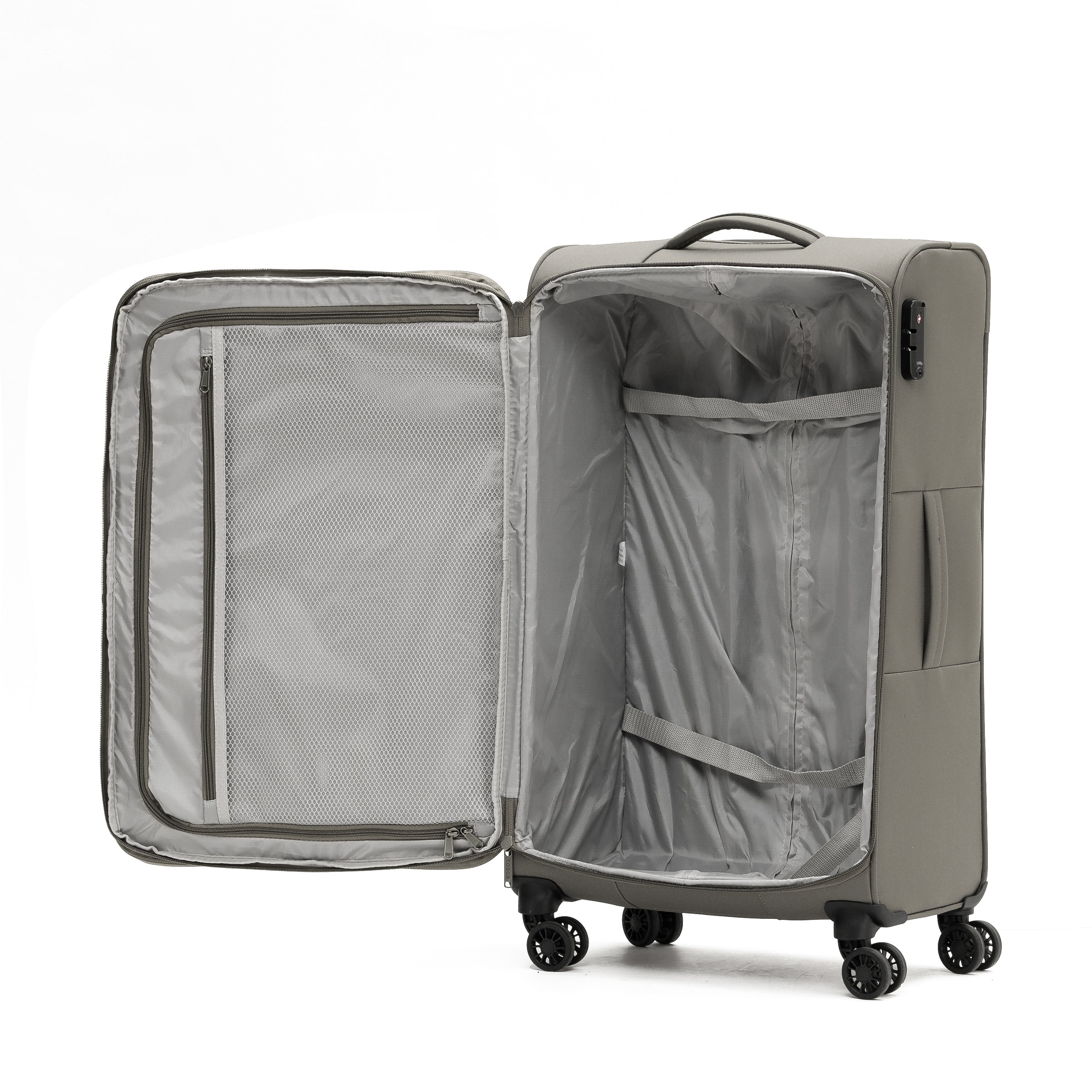 Tosca - Aviator 2.0 set of 3 suitcases (L-M-S) - Khaki-9