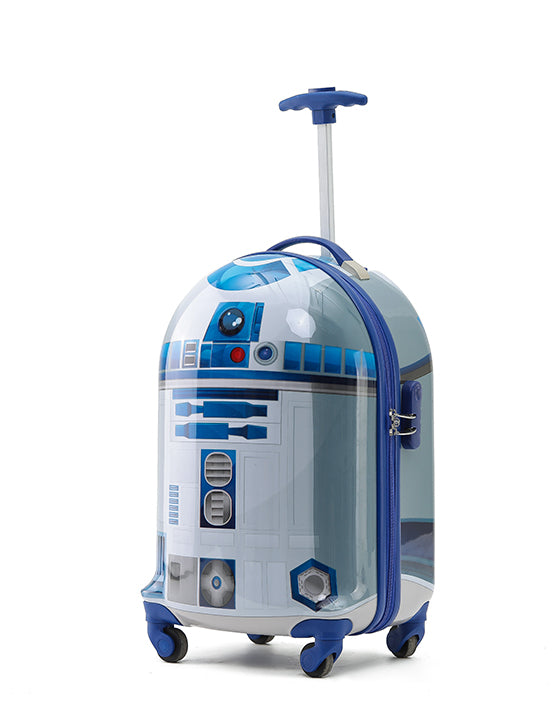 Star Wars - SW025 R2D2 20in Small Suitcase - White/Blue
