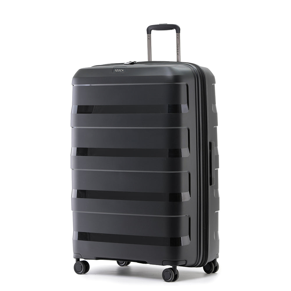 Tosca - 32in Comet X-Large Spinner suitcase - Black-2