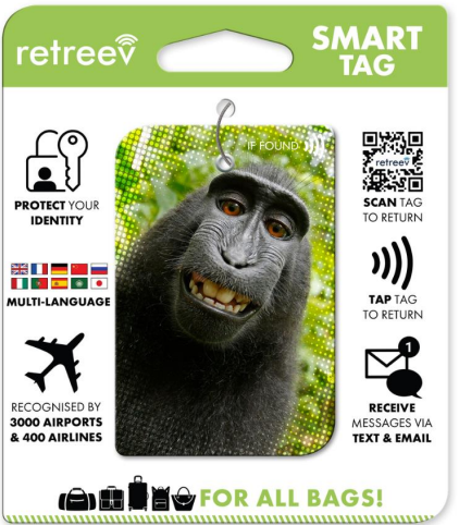 Retreeve - Smart Tag - Monkey