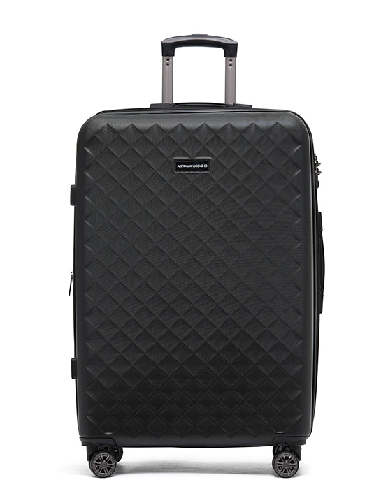 Aus Luggage - ALC440-29A Venice ABS Large Spinner - Black