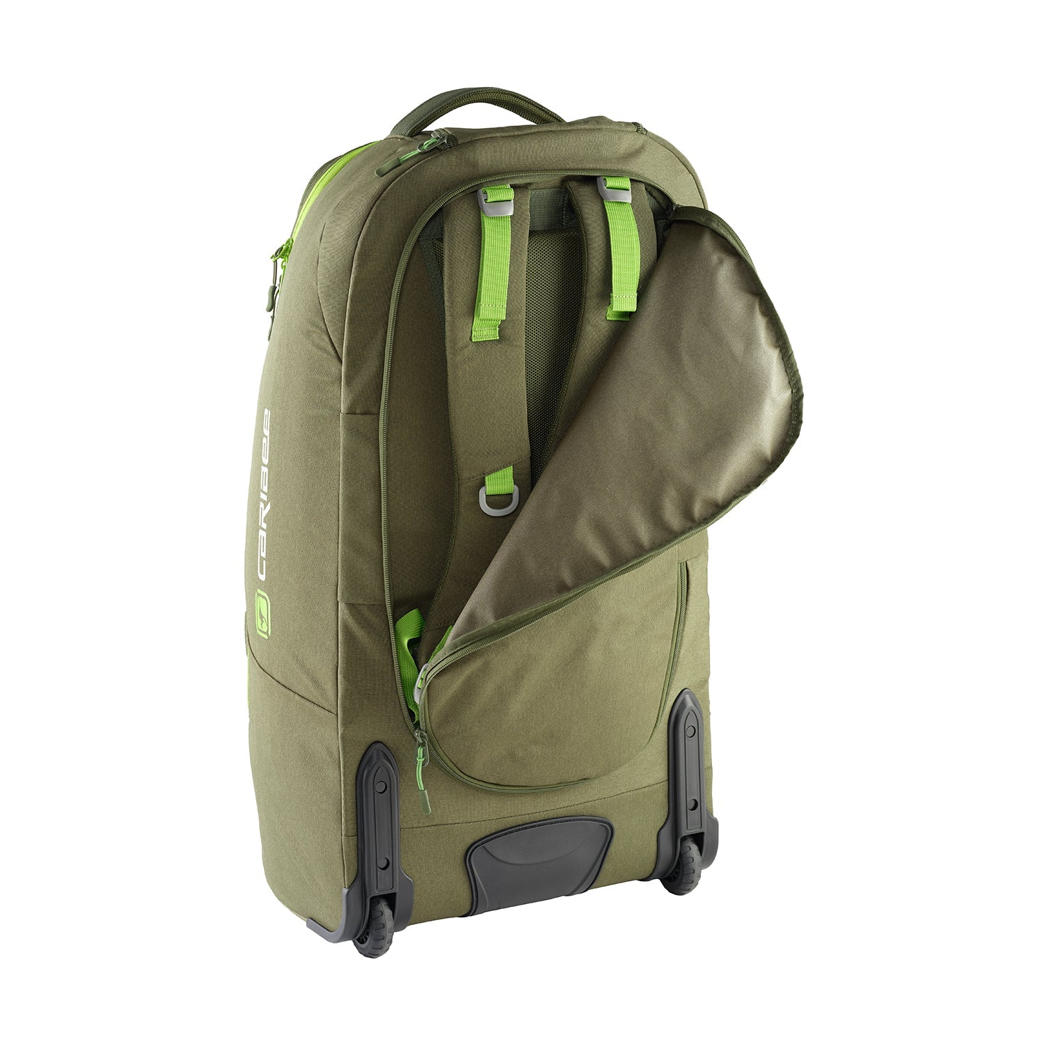 Caribee- Adventure 70L Duffle w Backpack straps - Olive-4