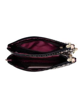 Miss Serenade - CP17-1010 Dylan PU Crossbody - Black - 0