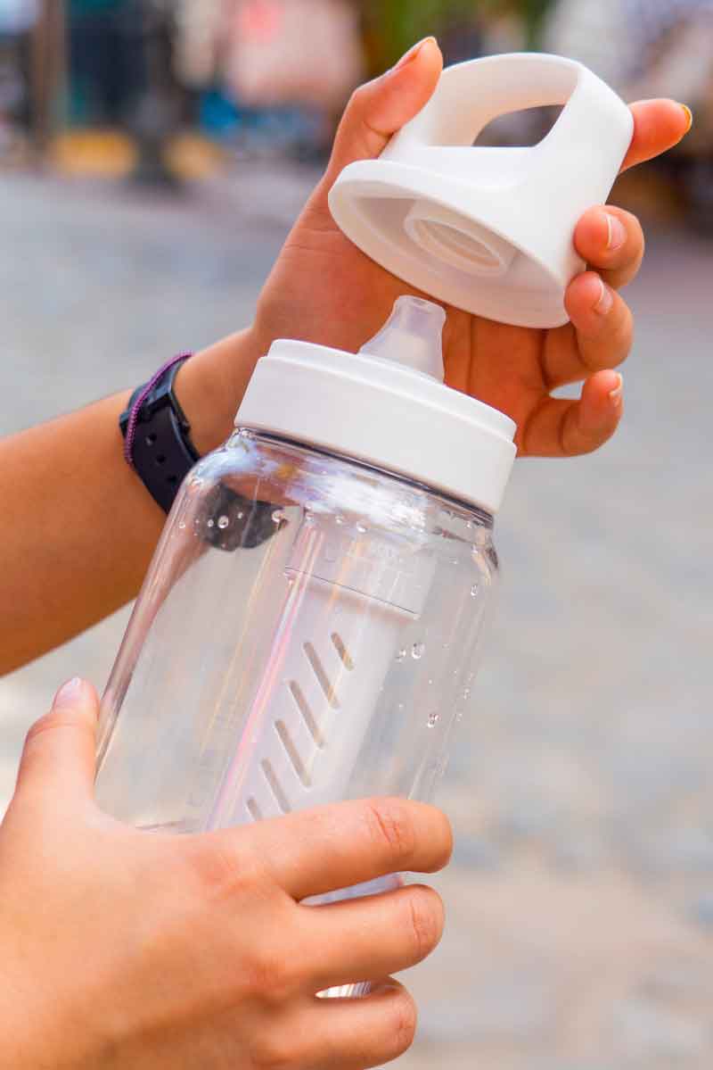 LifeStraw - GO 2.0 1Lt Water Filter bottle - Agean Sea-4