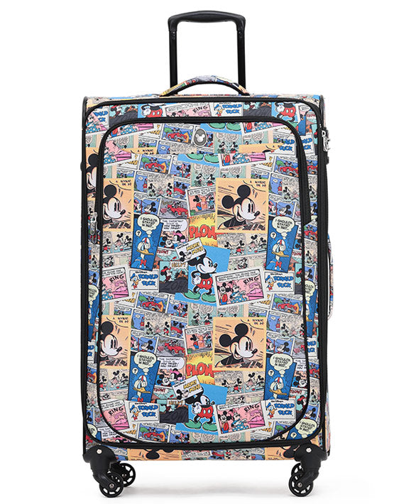 Disney - Comic Dis022 28in Large 4 Wheel Soft Suitcase