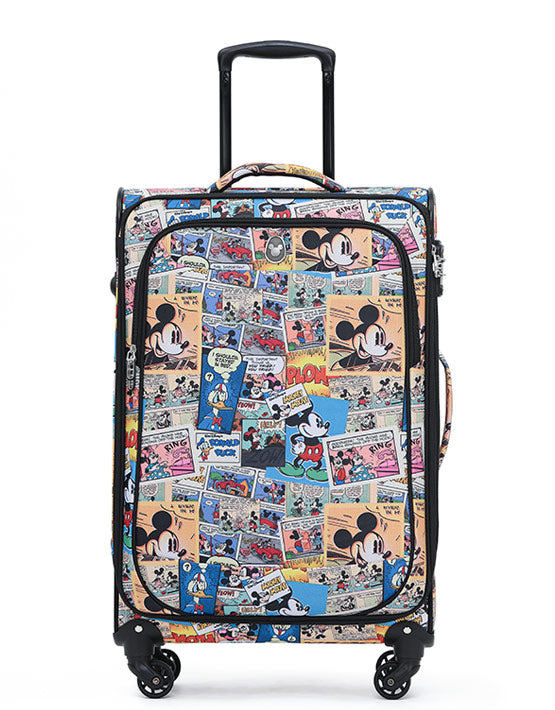 Disney - Comic 25in Medium 4 Wheel Soft Suitcase