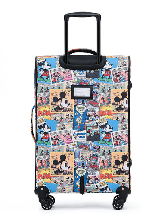 Disney - Comic 25in Medium 4 Wheel Soft Suitcase - 0
