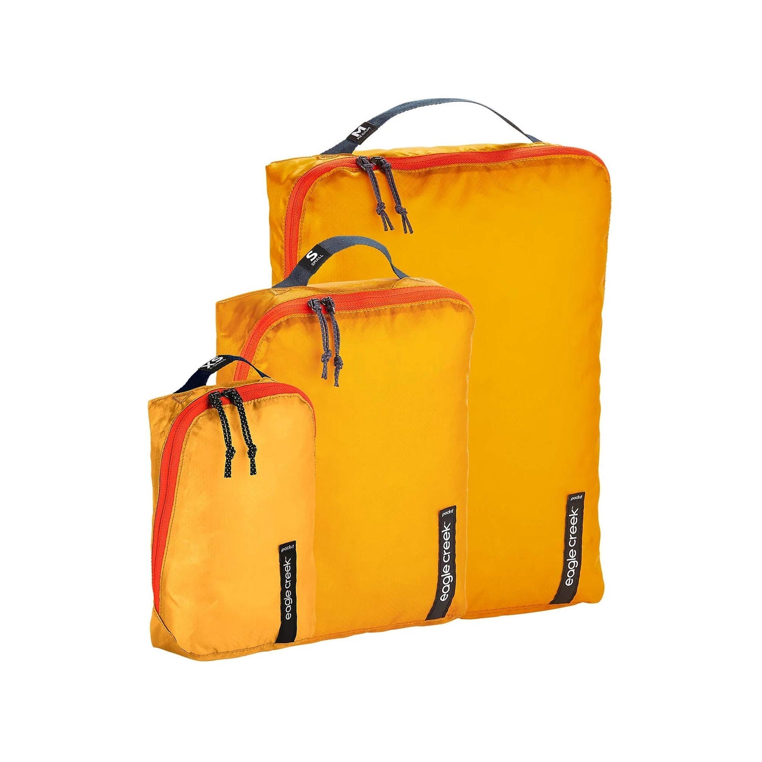 Eagle Creek - Pack-IT Isolate Cube Set of 3 XS/S/M - Sahara Yellow