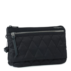Hedgren - HIC428.615 Emma flat 3sect cross body - Black Quilted-2