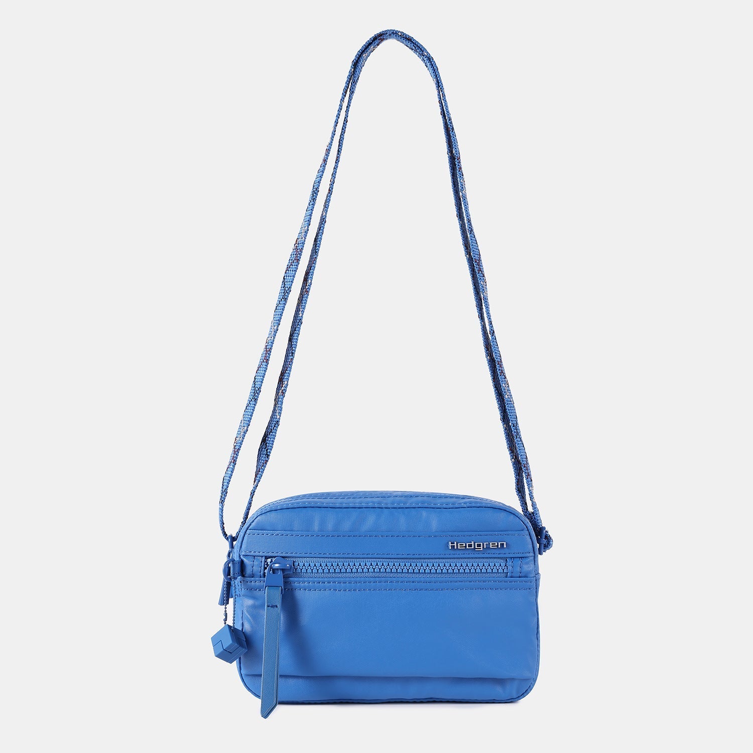 Hedgren - MAIA 2 COMPARTMENT CROSSBODY RFID - CREASED STONG BLUE-7