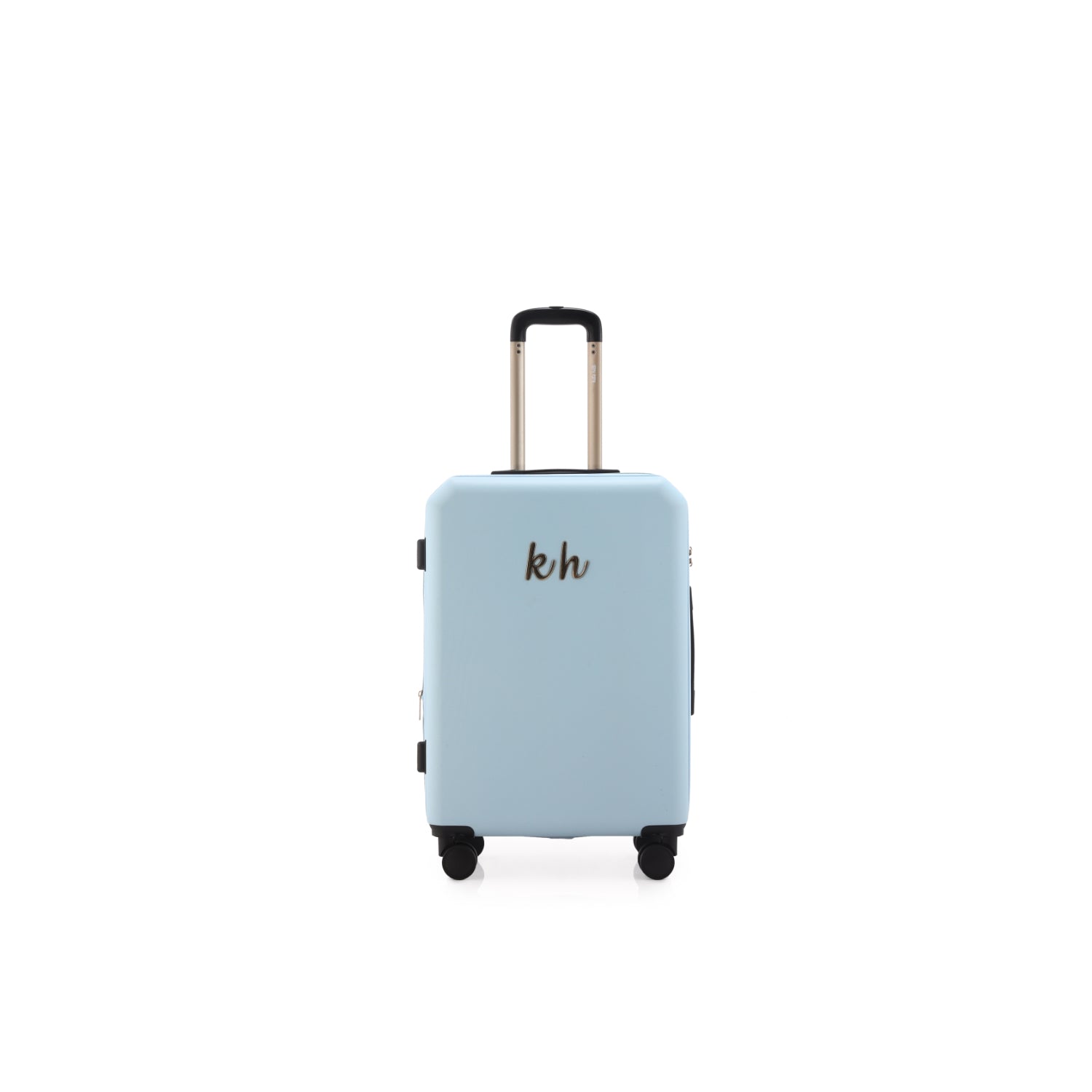 Kate Hill - KH-2301 Medium Manhattan Suitcase - Sky-4