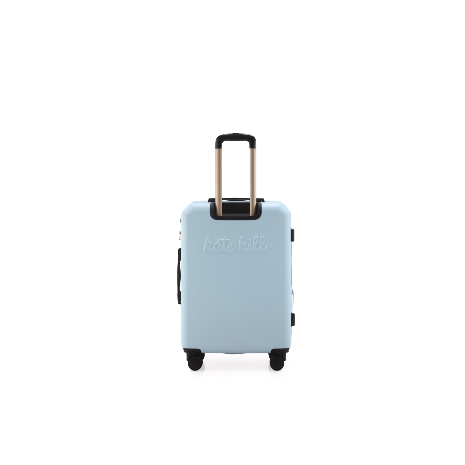 Kate Hill - KH-2301 Medium Manhattan Suitcase - Sky-7