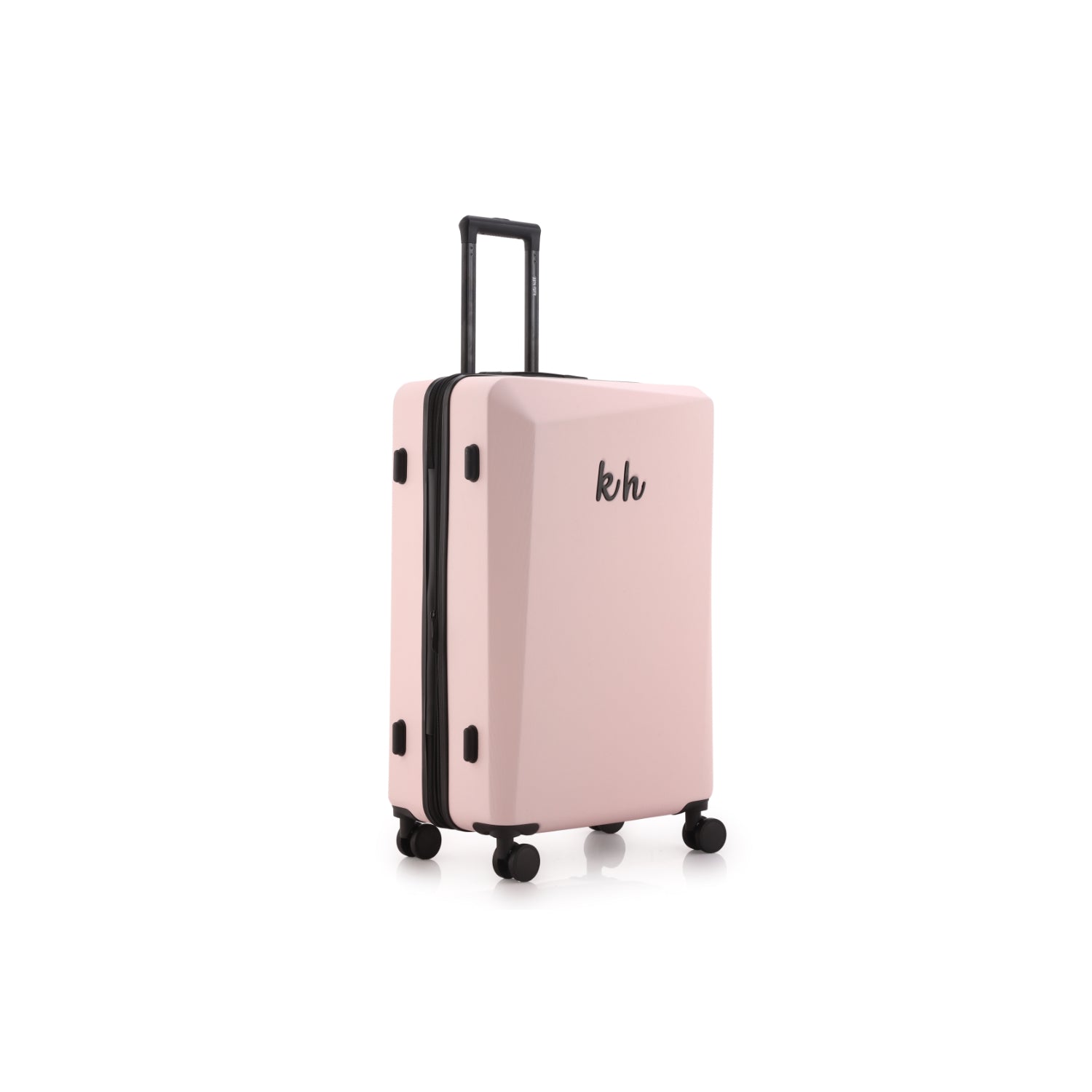 Pale pink online suitcase