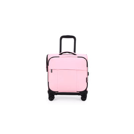 Kate Hill - KL-76-S Willow Black Mini 4 Wheel Carry-On - Pink