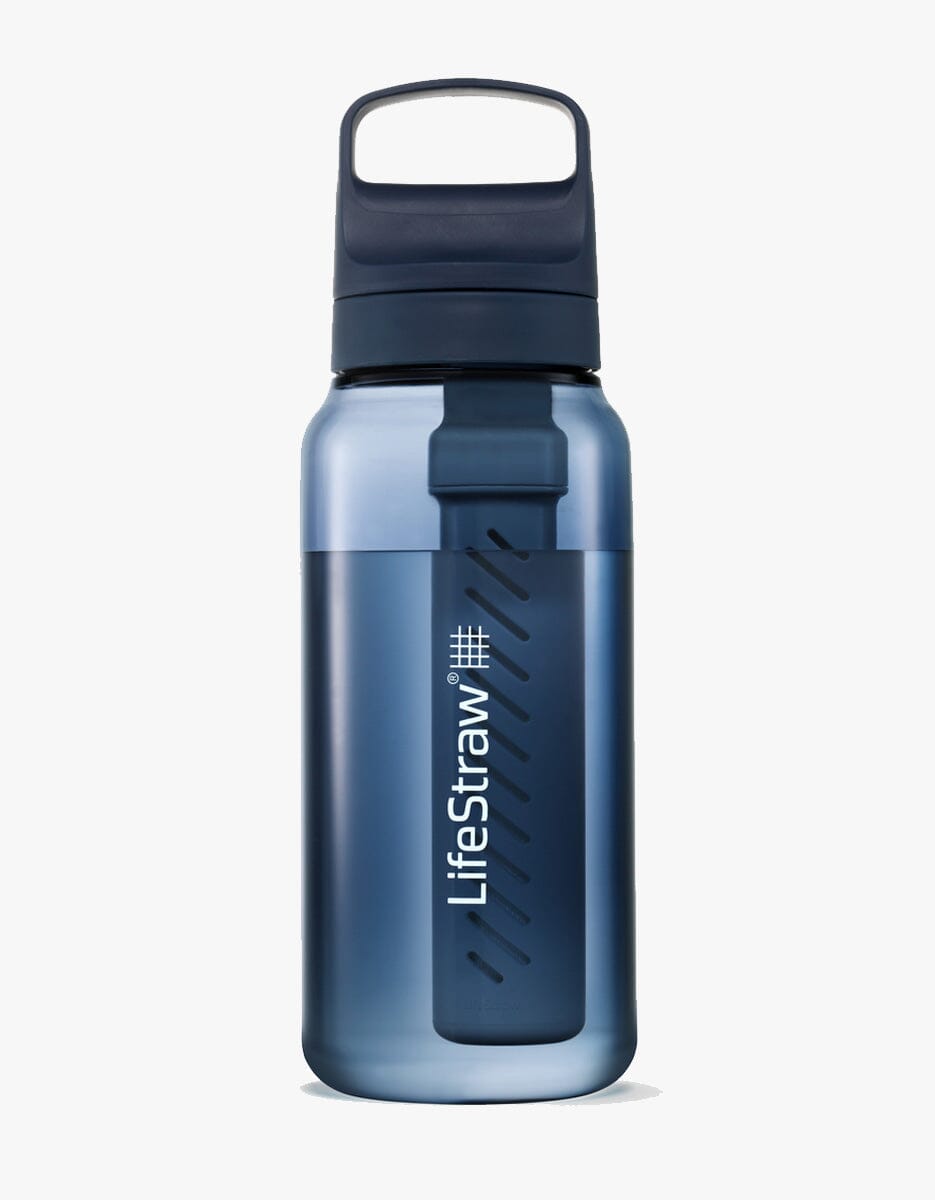 LifeStraw - GO 2.0 1Lt Water Filter bottle - Agean Sea-1
