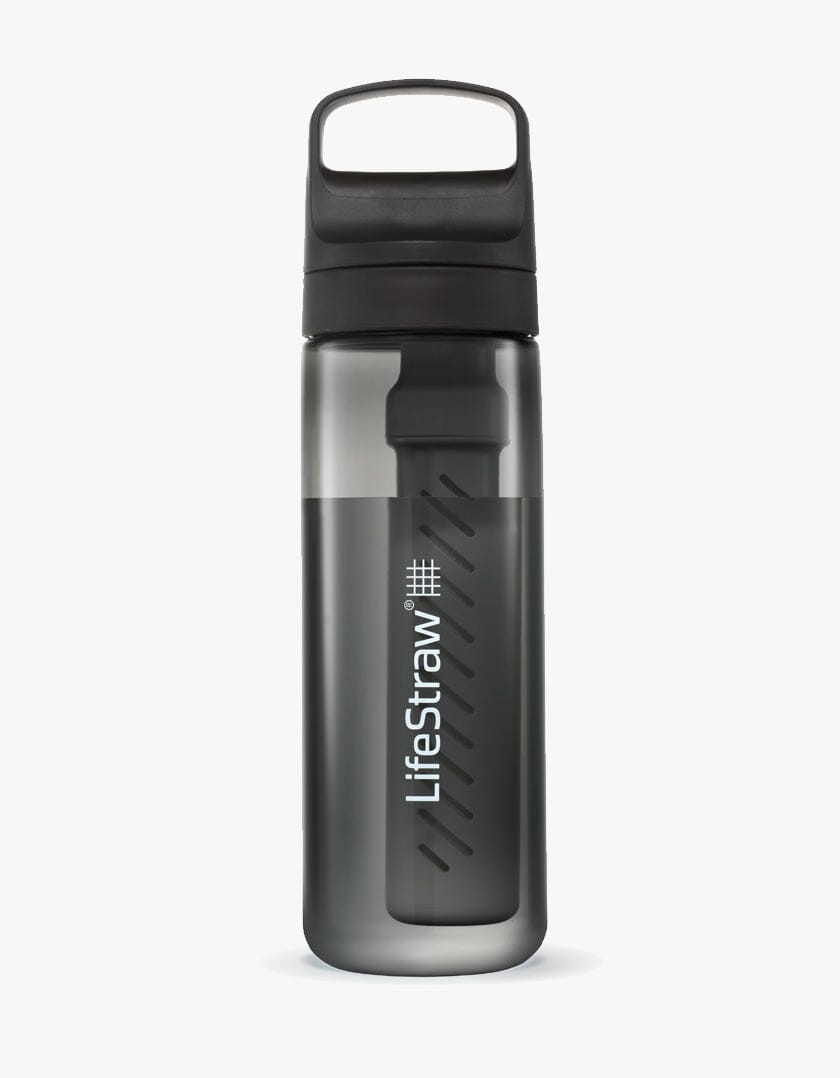 LifeStraw - GO 2.0 22Oz 650ml Water Filter bottle - Nordic Noir-1