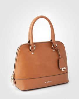 Grace Medium Dome Satchel Bag - 0