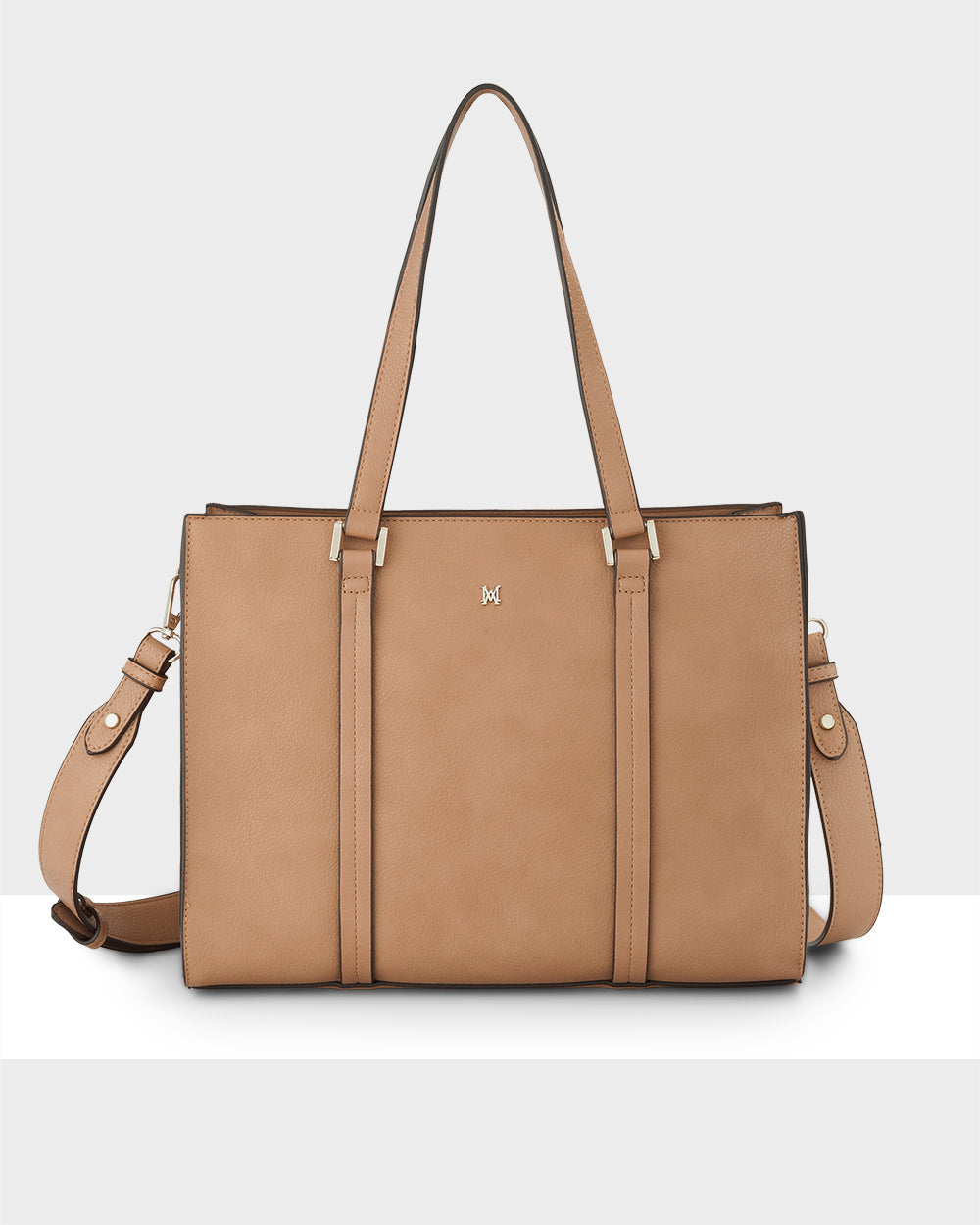 Riley Zip Top Tote With Crossbody Strap