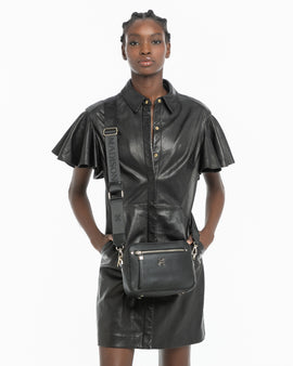 Molly Camera Crossbody Bag + Monogram Bag Strap - 0