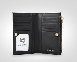 Lexi Medium Bi-Fold Zip Wallet - 0