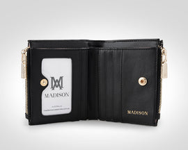 Arabella Small Double Zip Pocket Wallet - 0