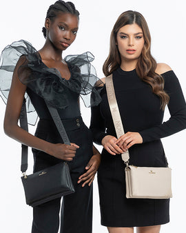 Avery 3 Compartment Crossbody Bag + Monogram Bag Strap - 0