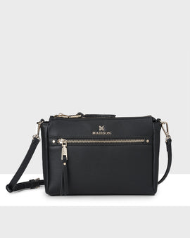 Willow Zip Top Crossbody Bag - 0