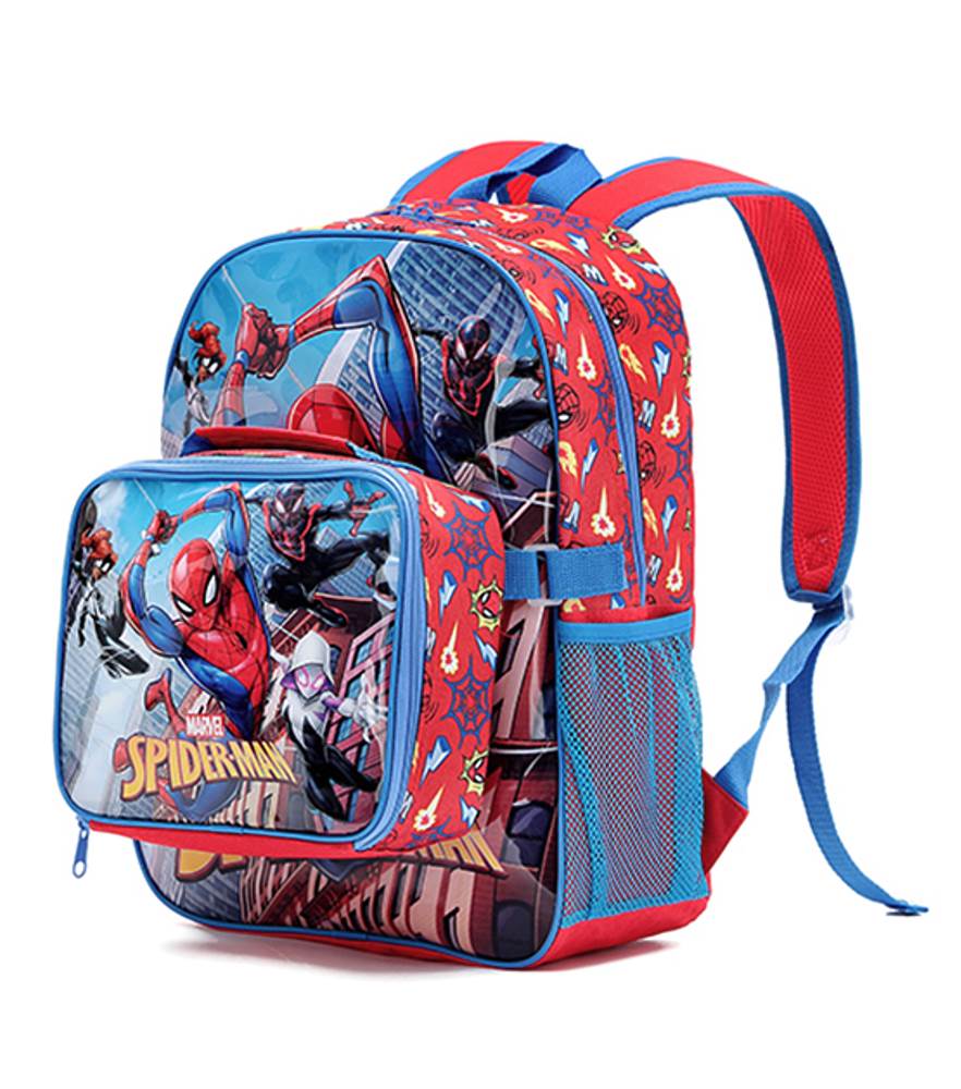 Spider Man - MAR099 Backpack w Cooler bag-2
