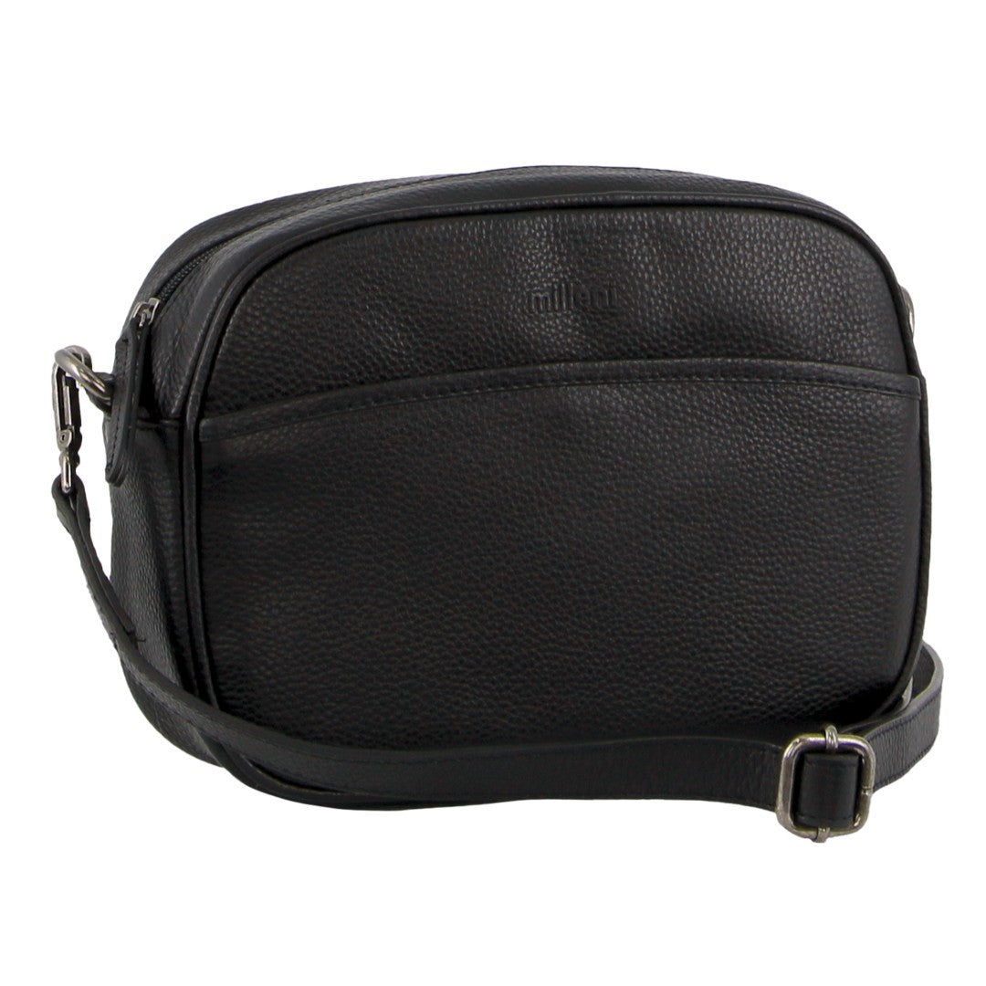 Milleni - NL3737 Ladies Leather camera bag - Black