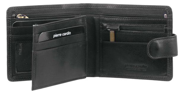 Pierre Cardin PC2813 Black Leather Mens Wallet-2