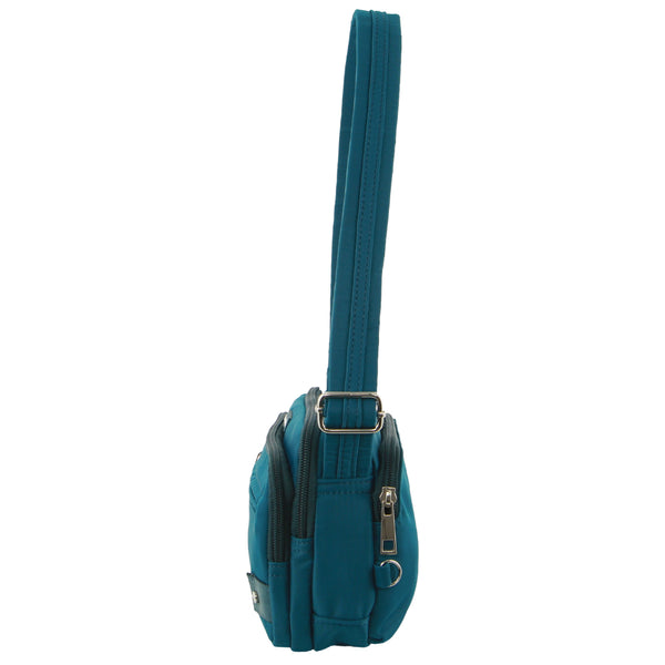 Pierre Cardin - PC3269 Anti Theft Crossbody Travel bag - Turquoise - 0