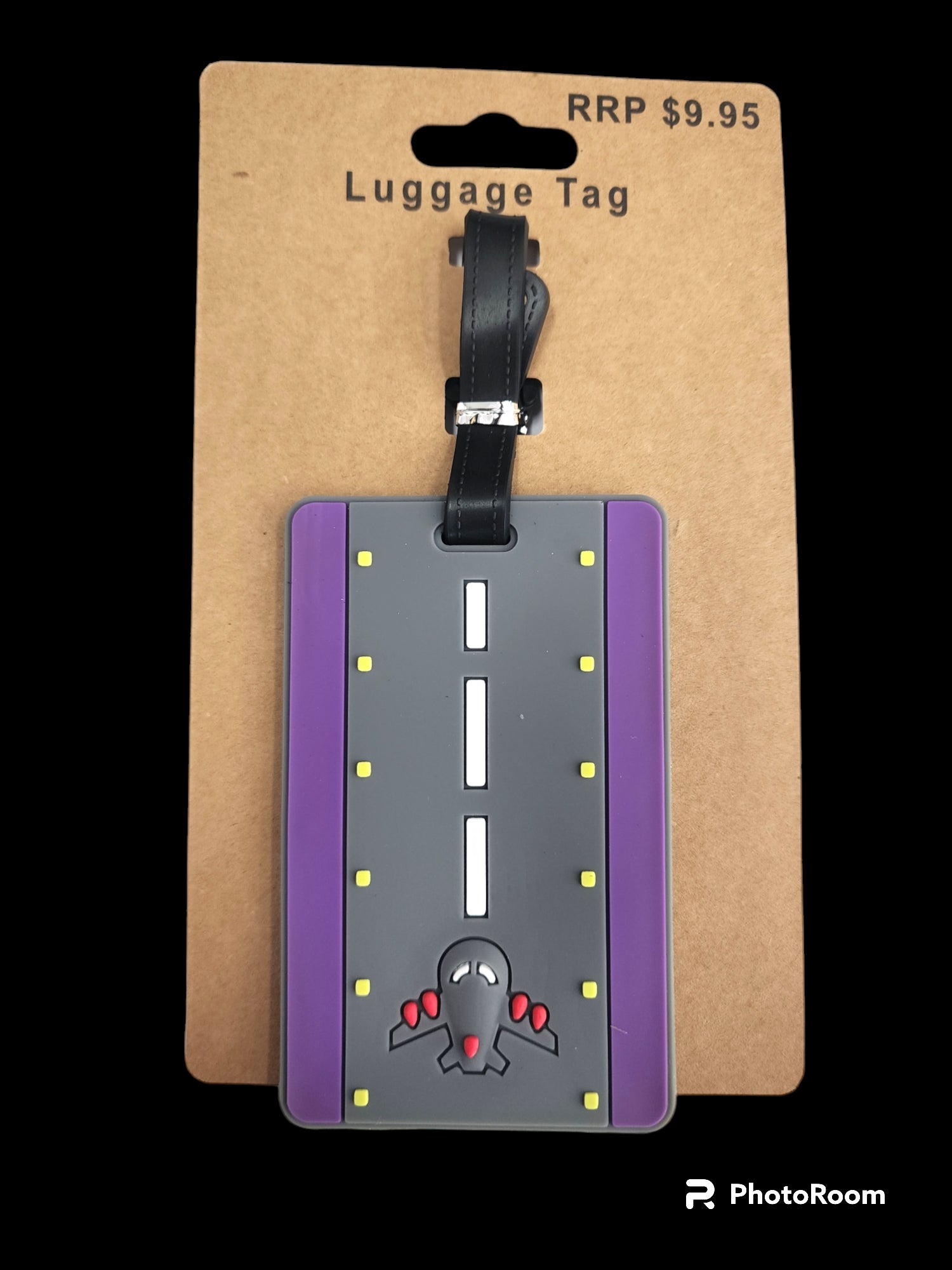 Comfort Travel - Runway Bag Tag - Purple-1