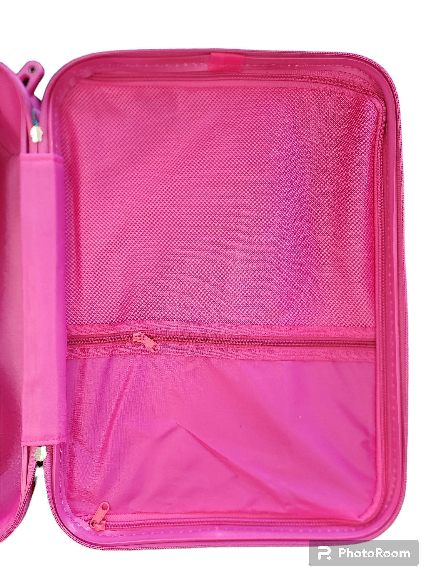 Kidz Bagz -55cm Owl print spinner suitcase - Pink-5