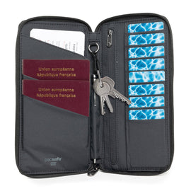 Pacsafe - PS11055100 RFIDsafe Travel Wallet - Black - 0