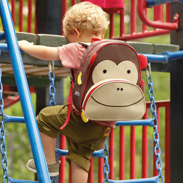 Skip Hop - Zoo Little Kid Backpack - Monkey-3