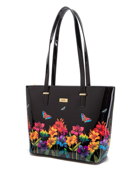 Serenade - SN84-0817 Mila Large Leather Tote Bag - 0