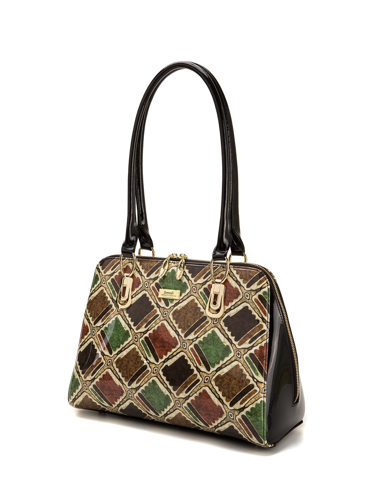 Serenade - SN90-7573 Verona Patent leather handbag --2