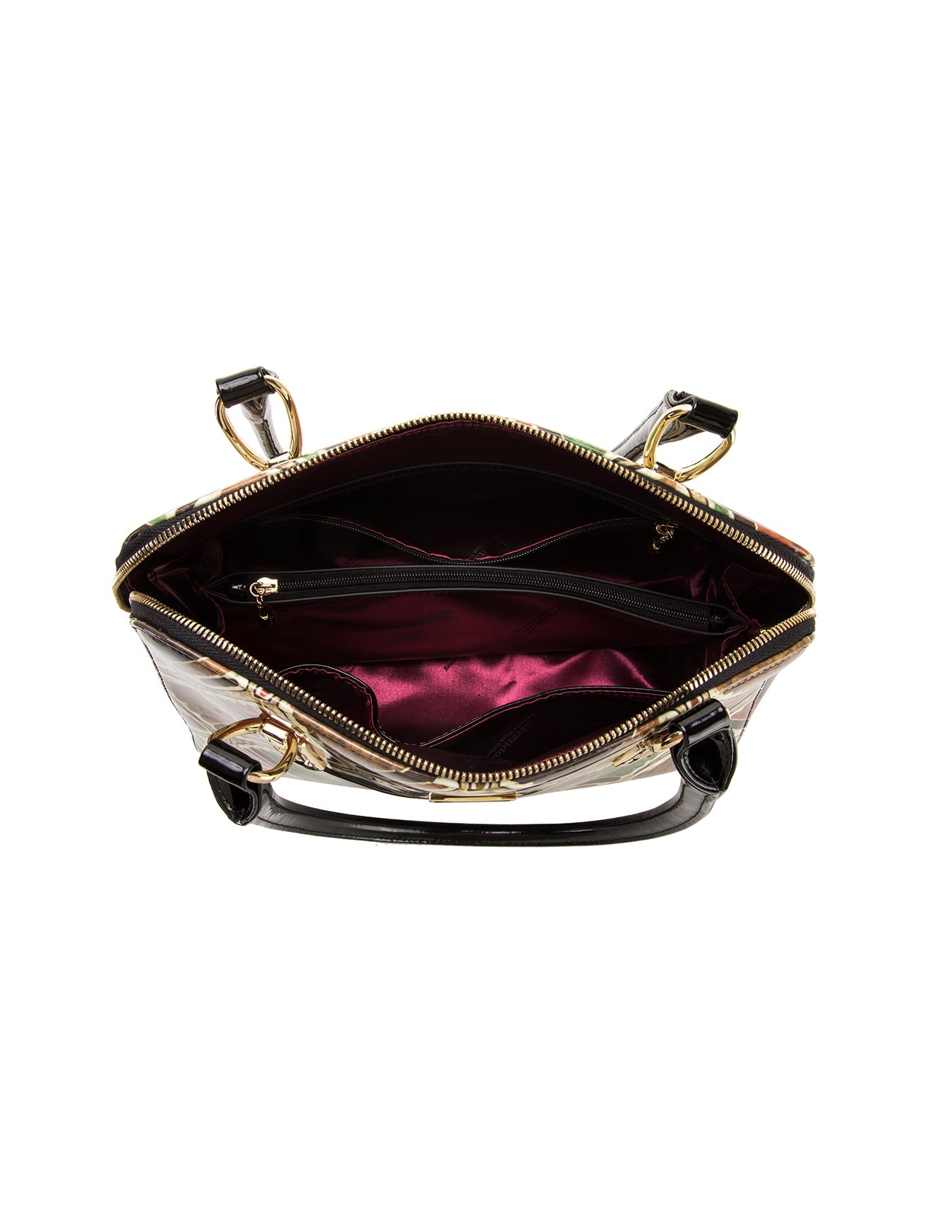 Serenade - SN90-7573 Verona Patent leather handbag --6