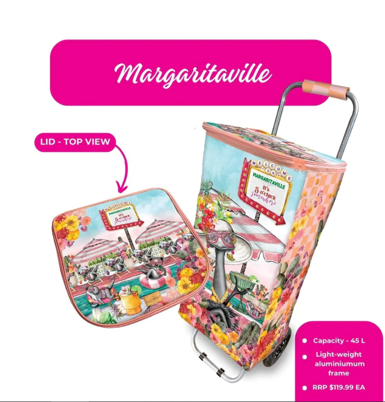 Insulated Shopping Cart - Marg Margaritaville-3