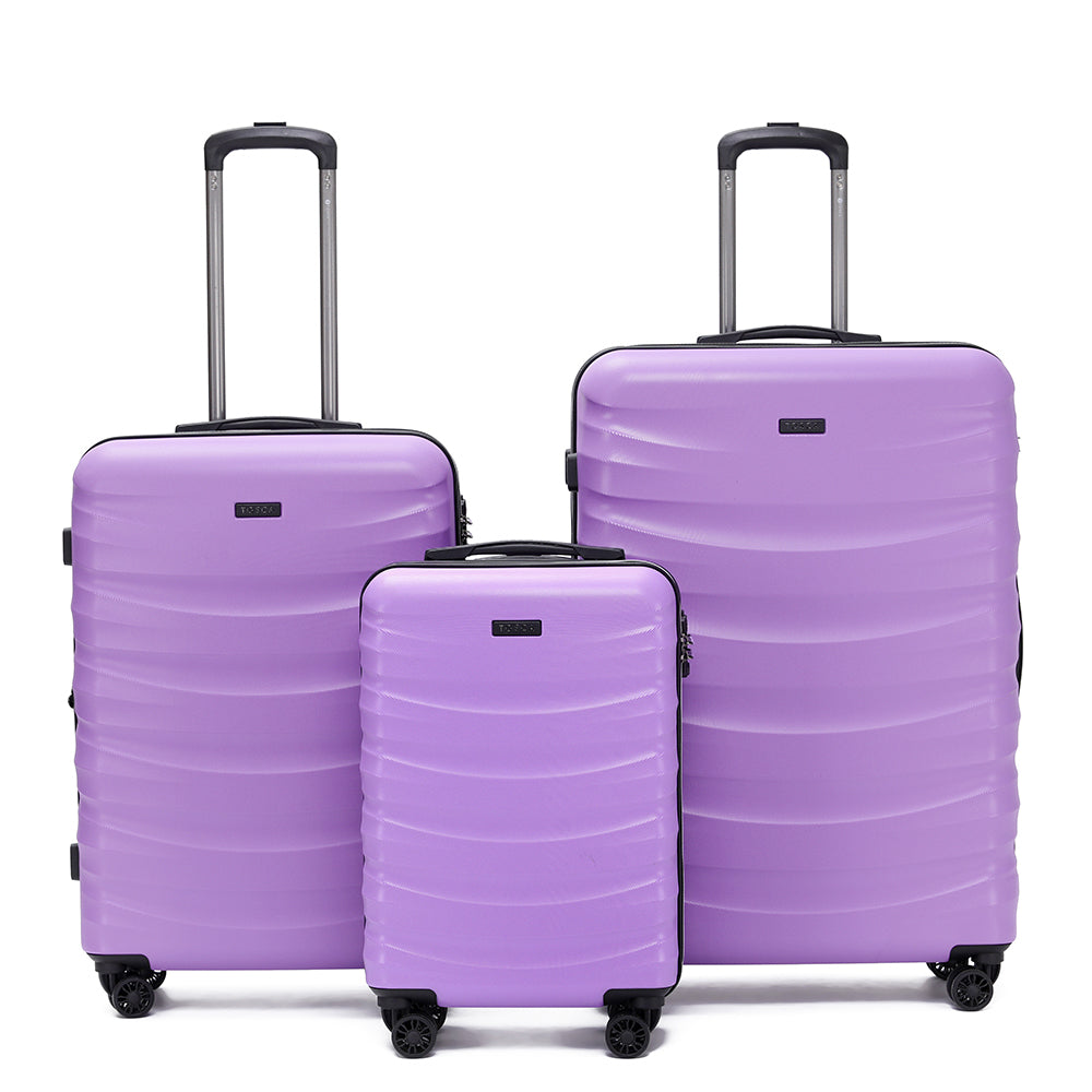 Tosca Intersteller Set of 3 suitcases - Violet-1