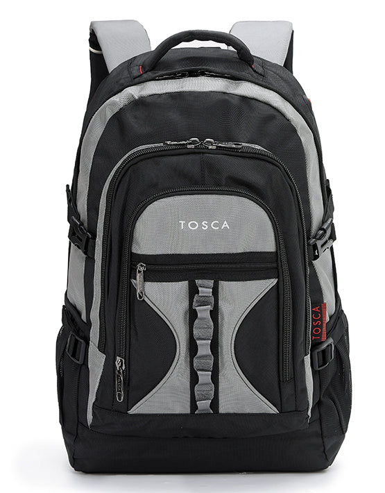 TOSCA - TCA-940 50LT Deluxe Backpack - Black-Grey