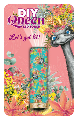 Lisa Pollock - TRCH02 LED Torch - Happy Emu