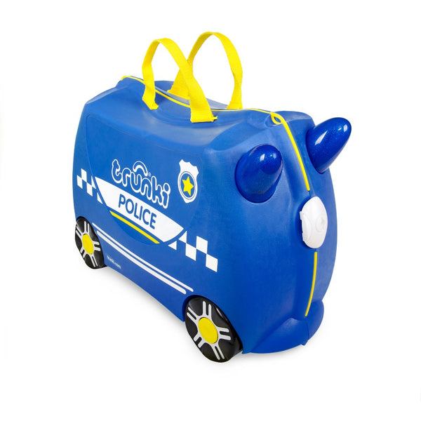 Trunkie - Percy Police Car Ride on Luggage-1